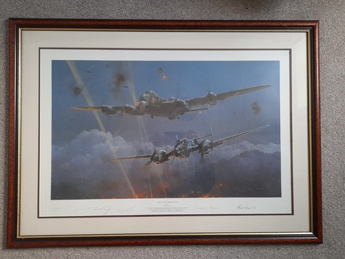Lancaster under attack - lancaster, by