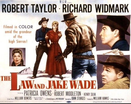 The law and jake wade - law, starring