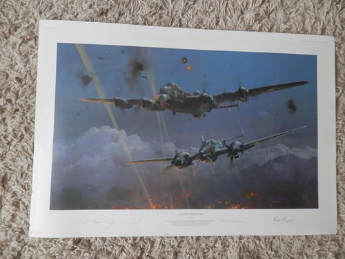 Lancaster under attack - attack, by