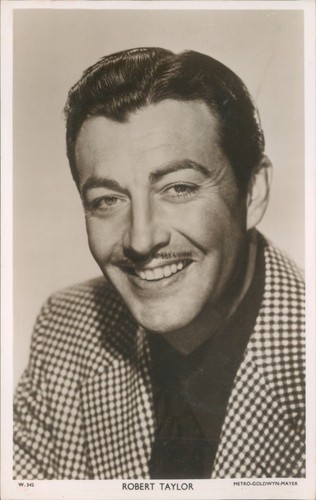 Postcard film star - star, robert