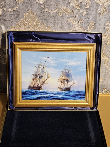 Davenport porcelain plaque - davenport,